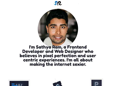 Website Intro Section and Projects Scrolling animation design development intro me photography scroll section web website