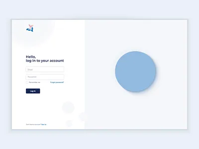 Authorization screen | Web animation authorization design illustration ui user interface ux web