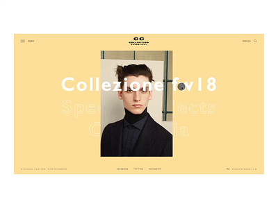 Corneliani - Collection Page animated animation art direction corneliani creative design digital ecommerce fashion fashion store gif interaction online store principle store ui ux web webdesign website