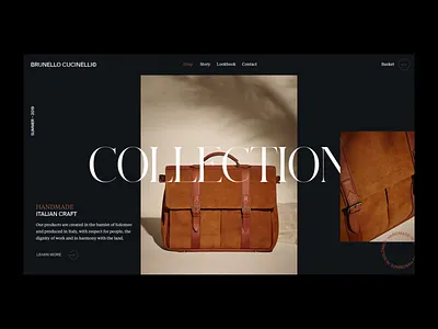 Horizontal Scroll and Scale Effect after effects animation brand branding clean fashion illustration interaction interaction design interface landing page luxury smooth typography ui ui designer ux web web design website