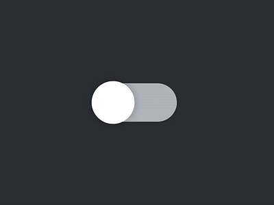 Toggle on & off interface motion motion design toggle ui