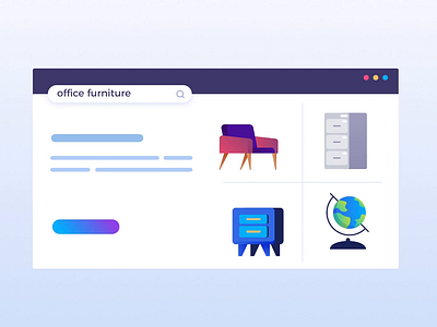 Add to cart. 2d animated explainer animation branding business design digital explainer animation illustration lunamik motion motion graphics office furniture search bar tech explainer technology ui vector video vidico