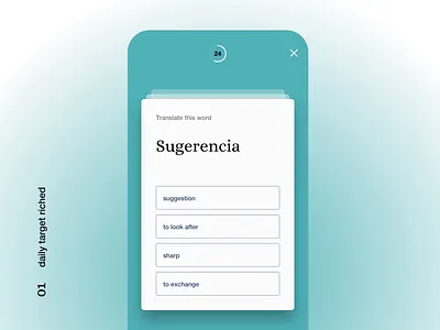 10 Words: achievements animation app motion typography ui