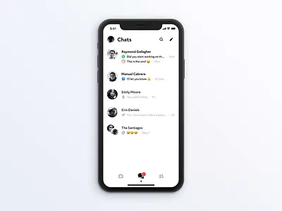 Centralised Messaging App Concept animation app app design chat chats conversation design hub instagram message messaging messaging app messenger micro interaction tinder ui ux whatsapp
