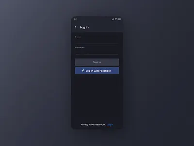 Ryds app - login flow app design bikes blue dark ui flow loader login mobile mobile app motion motion design motorcycle rides ryds superbikes