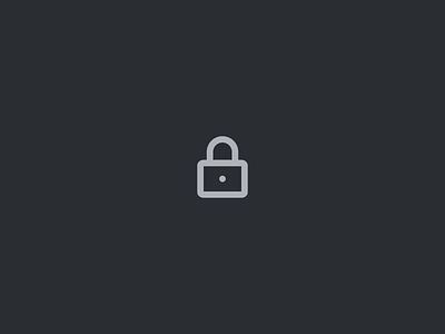 Open lock animation after effects animation dark ui icon lock micro interaction motion ui design unlock