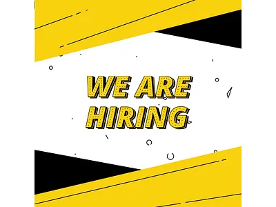 We are hiring after effect animation banner banner ad graphic design illustrator motion design storyboard