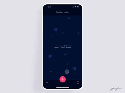 Unfold-Dark mode app card card design cards cards ui interaction ios johnyvino mail mailbox mailer portfolio post postcard poster poster art poster design ui ux vintage