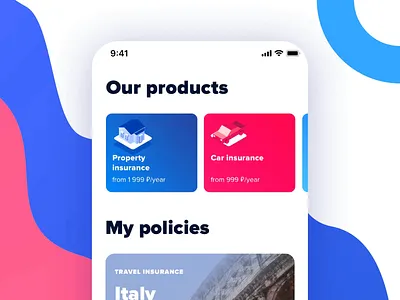 Product Stories – Insurance App animation app insurance insurance app interaction interactions interface ixd principle principleapp prototype prototyping stories ui ux