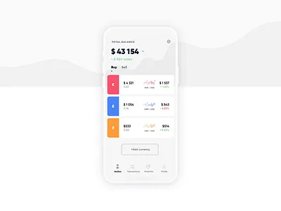 Finance app loader animation (refresh) animation app balance eleken finance ios loader mobile refresh sniper snipper ui update ux