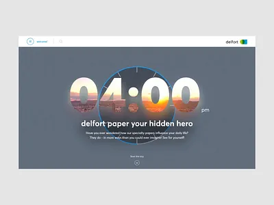 delfortgroup.com - Storytelling - Intro Animation animation branding clean delfort design flat header interactive pixelart storytelling ui ux web website