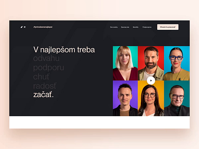 #prirodzenenajlepsi is live! animation bank homepage landing landing page motion tatra tatra banka ui ux video web