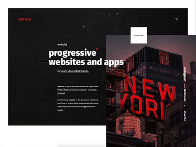 ST Agency _Menu Interaction animation interaction interface menu minimalism modern productdesign typography ui ux web webdesign