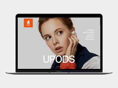 uBear animation desktop flat fullscreen minimal motion principle ui ux web