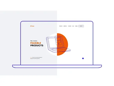 iteo ID reel part 1 animation id iteo mobile motion outline reel shapes website