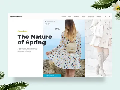 Gallery to product information interaction challenge dresses ecommerce fashion interaction interface motion design principle shopping ui design ux design
