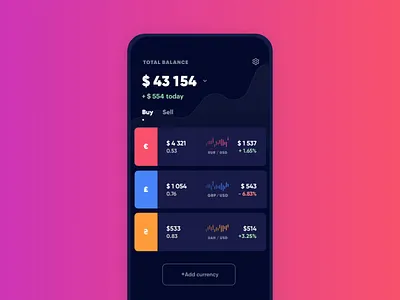 Finance app Delete animation app delete eleken finance ios swipe ui ux