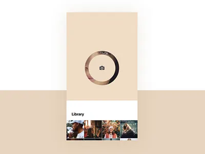 Selfiemeter: key interaction animation app clean design motion typography ui white