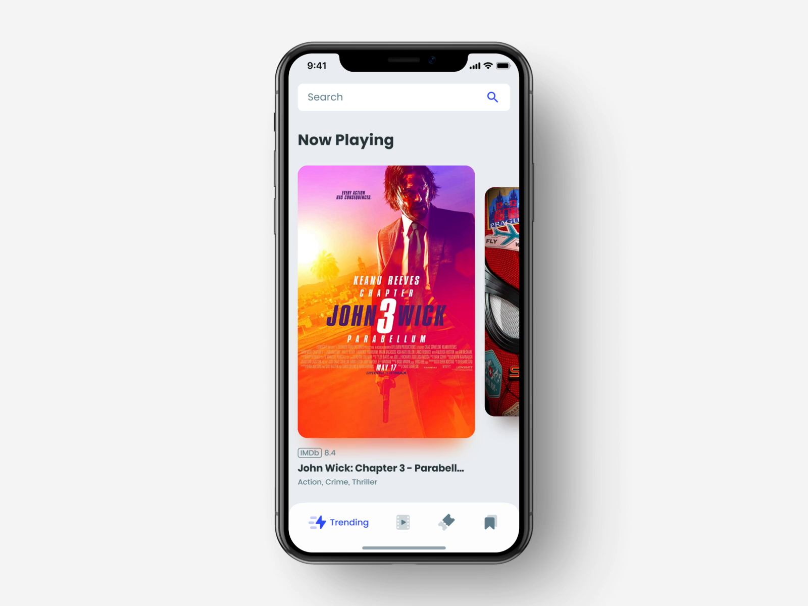 Example of Cinema Booking Ticket Mobile App