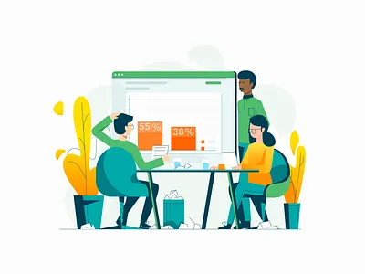 Soomo animation animation character design design design exploration education flat gradient icon illustration json lottie minimal art minimal clean design vector visual identity