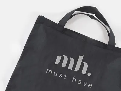 Must Have - logo animation apparel logo branding design digital fashion interaction letter logo mark minimal monogram typography website