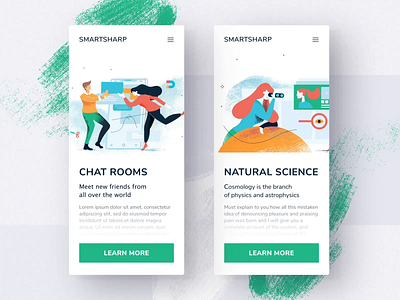 Smartsharp Animations II after effects animation illustration iphone mobile motion motion design ui8 vector