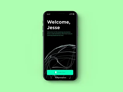 Network Sphere iOS Background Illustration app cinema 4d design framer germany interface intro onboarding setup sphere ui