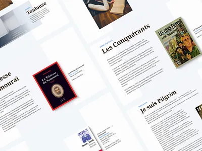 Librairie Biffures Online Presence animation bookstore content design flat design interactive logo mockup showcase ui website website design