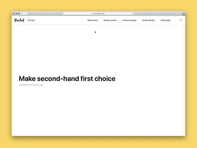 Vinted guidelines! brand branding design graphic guidelines icon illustration logo minimal simple site typography ui ux web website
