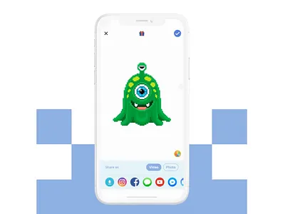 PixelCraft: Carouselle app app design carouselle coloring drawing game illustration ios mobile app mobile game painting pixel pixel art pixelart ui ux