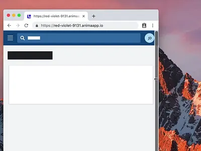Responsive Design using Sketch and Anima animaapp animal animation design interaction interaction design minimal mockup motion preview responsive responsive design sketch ui ux web web animation web app web design wireframe