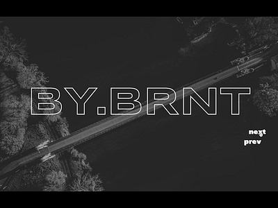 2k19 by.brnt animation design drone font design glitch glitchy landing landing page minimal minimalism motion motion design portfolio simple slider transition ui video web