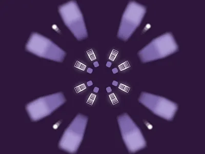 Galvanize Motion branding bumper color focus lab galvanize logo motion design purple type