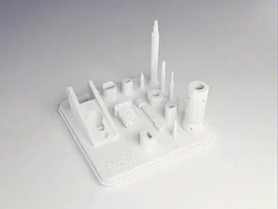 Render - tool parts 3d 3dsmax animation branding chrome design illustration parts render steel tools vray webshocker website