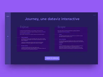 Journey — UI Animation about page animation bold typography branding design dribbble exploration illustration interaction jellyfish layout layout exploration minimal motion design purple typography ui ui design ux web design