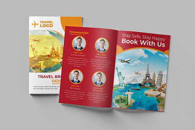 Coloful Travel agency and Tour brochure brochure