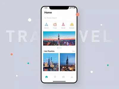 Travel Map Animation animation daily practice gradual icon icon design travel travel app travel app animation 金刚区图标