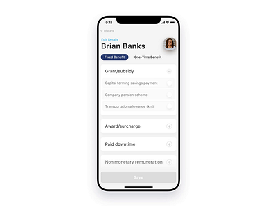 Detail - Add Amount animation app application design detail gif mobile motion principle ui ux