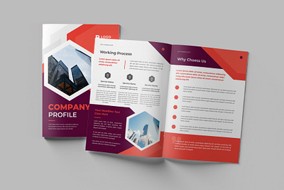 Coloful Creative corporate brochure brochure