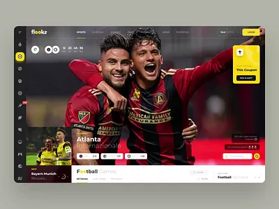 Flooks admin bet bets betting bookmakers dashboard football prifile sport statistics ticket video