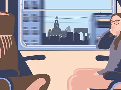 From Milan To Girona - Zadig Documentary 2d animation adobe after effects after effects illustration motion design motion graphic motiondesign motiondesigner motiongraphics