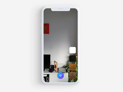 Ar interface experimentation 🤘 aftereffects animation app augmentedreality button buttons interface interfaces ios menu mobile principle ui ux video