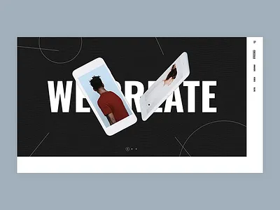 Manon - Design Agency agency animation bold branding color creative design flat minimal minimalism portfolio typography ui ux web website wordpress