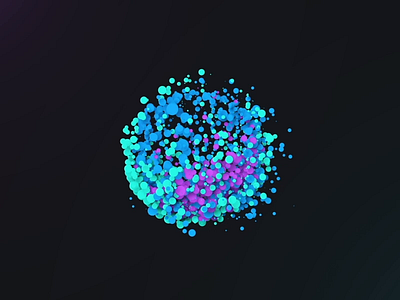 particles-loading animation design ux