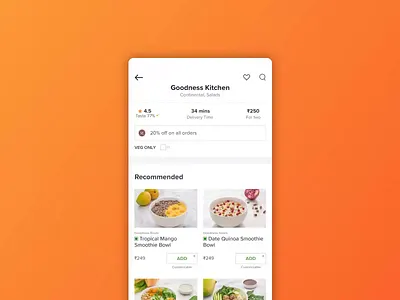Ratings - Consume animation color delight emoji food fun happy illustration menu motion packaging rate rating review star tap taste touch ui ux