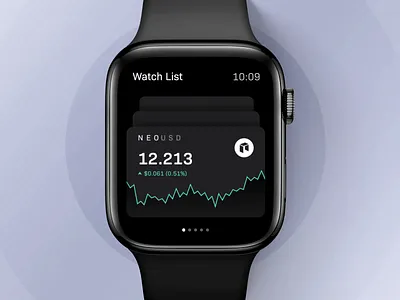 Trading app for apple watch ae after effects animation app apple watch blockchain crypto crypto exchange finance product product design trading ui ux watch