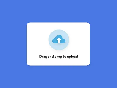 Upload Card Animation ae after effects animation app design flat icon icons illustration microinteractions minimal motion graphics navigation principle typography ui ux vector web website