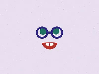 Emoji Animation for Robot Lawn Mower Mobile App adobe after effects animated logo animation character emoji emotion emotional glasses logo logo animation mobile app motion design nerdy smile state states transition transitions zajno