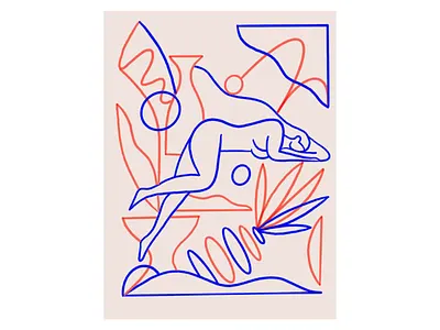 Lines lines process procreate timelapse