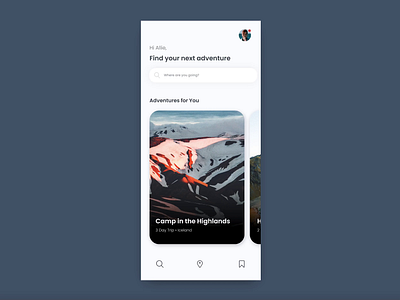Adventure Booking App adventure airbnb animation app design figma interaction interactiondesign invisionstudio mobile travel ui userexperience ux